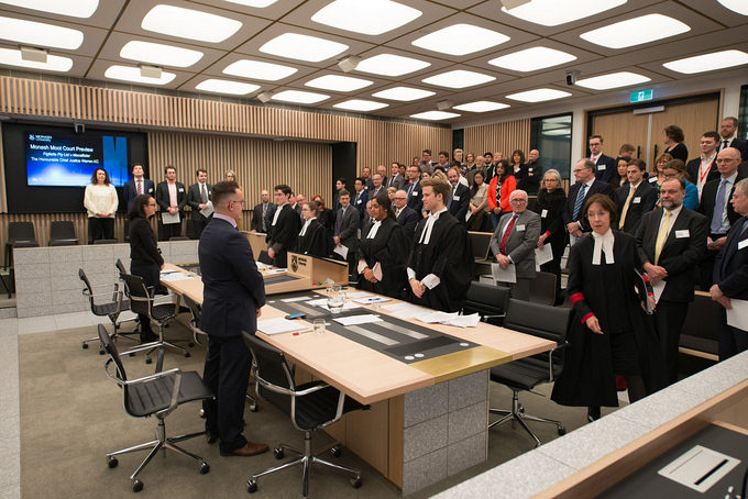 Official Opening of Moot Court